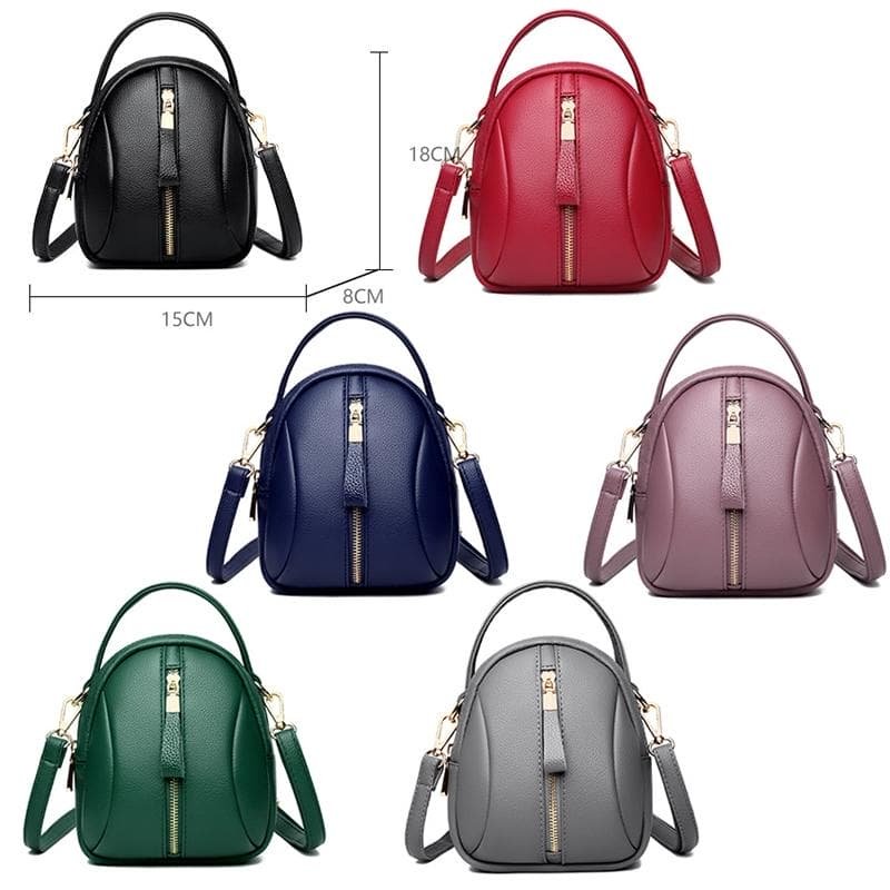 Multi Compartment Shoulder Bag For Women - Tea Green - V562-E1029812060DBT V562 E1029812060DBT 202505191521 02