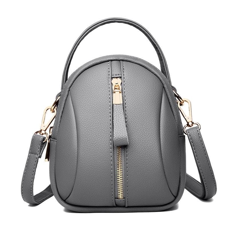 Multi Compartment Shoulder Bag For Women - Tea Green - V562-E1029812060DBT V562 E1029812060DBT 202505191521 14