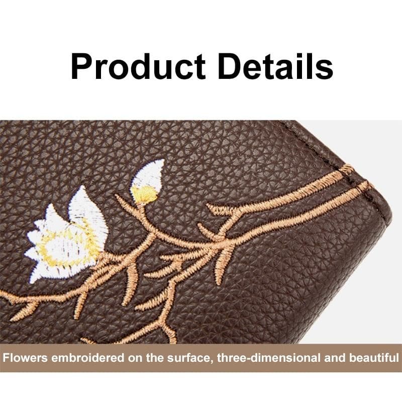 Large Capacity Semicircular Embroidery Id Card Holder - Grey - V562-E1038774060DBT V562 E1038774060DBT 202503280226 04