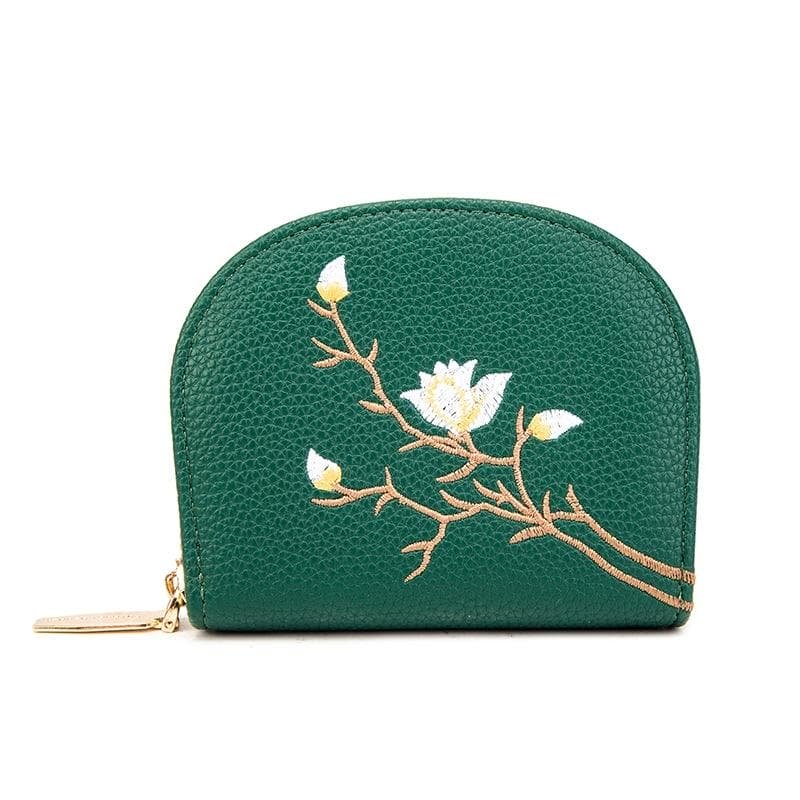 Large Capacity Semicircular Embroidery Id Card Holder - Grey - V562-E1038774060DBT V562 E1038774060DBT 202503280226 10