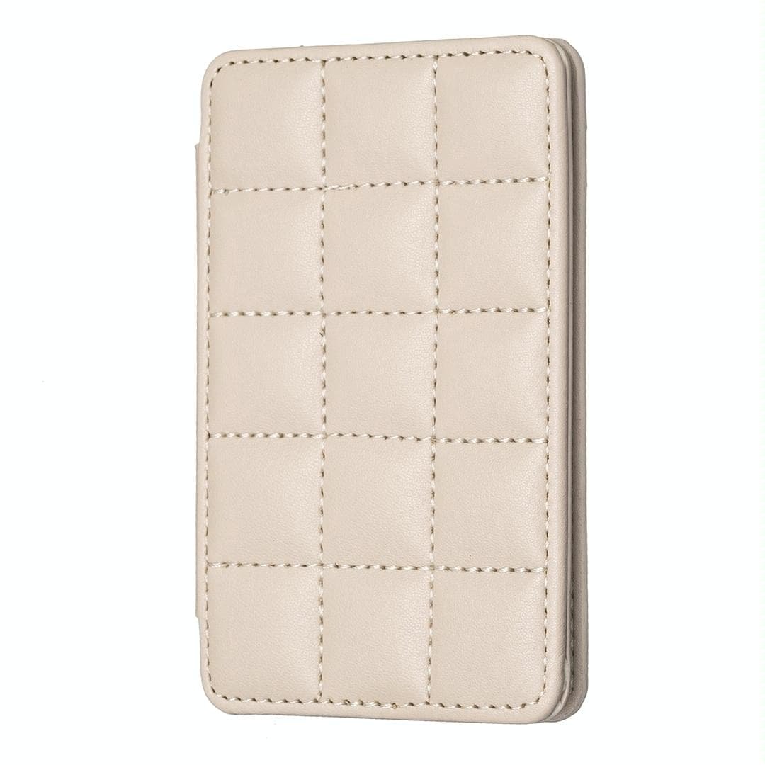 Grid Pattern Card Bag Sticker For Mobile Phones - Blue - V562-E104439400ADE V562 E104439400ADE 202505221820 07