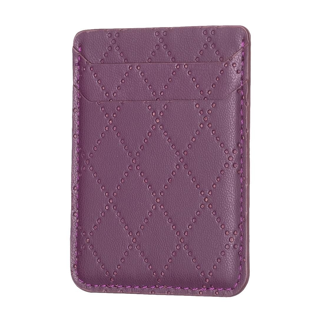 Diamond Lattice Card Bag Sticker For Mobile Phones - Blue - V562-E106439400ADE V562 E106439400ADE 202503281851 07