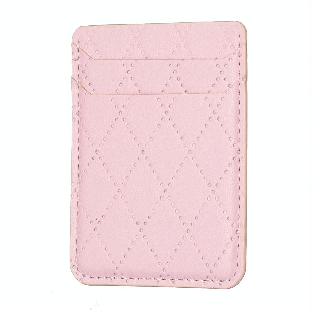 Diamond Lattice Card Bag Sticker For Mobile Phones - Blue - V562-E106439400ADE V562 E106439400ADE 202503281851 12