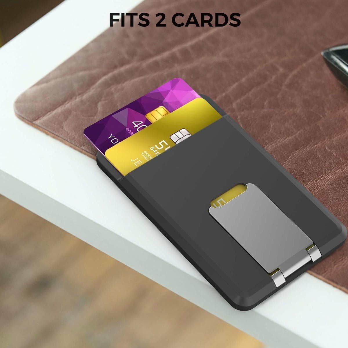 Universal Mobile Phone Card Holder Organizer Bag - Purple - V562-E1073853060DBT V562 E1073853060DBT 202503280212 03