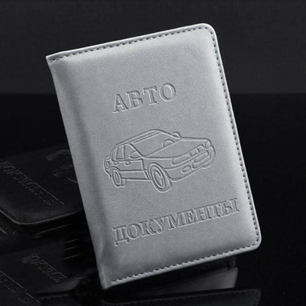 Stylish Pu Leather Driving License Holder Wallet - Red - V562-E108977740DBT V562 E108977740DBT 202503282015 14