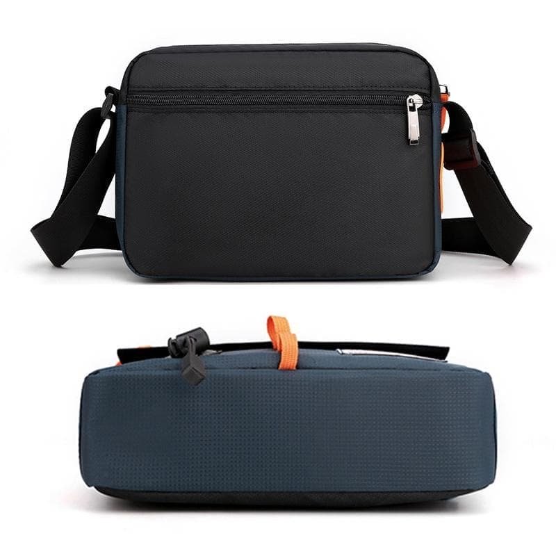 Waterproof Nylon Shoulder Bag For Men Outdoor Sports Leisure Gear - Light Blue - V562-F1023403060DBT V562 F1023403060DBT 202508282315 02