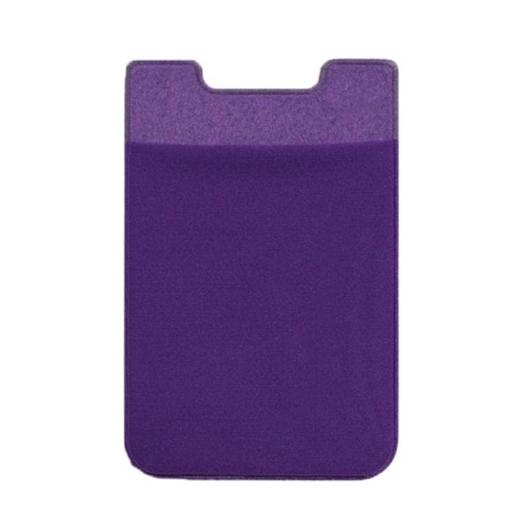 Lycra Phone Card Holder Stretch Back Sticker Wallet For Cards Bus Pass Bank Fits Most Phones - White - V562-F1035535850DBT V562 F1035535850DBT 202503280246 01