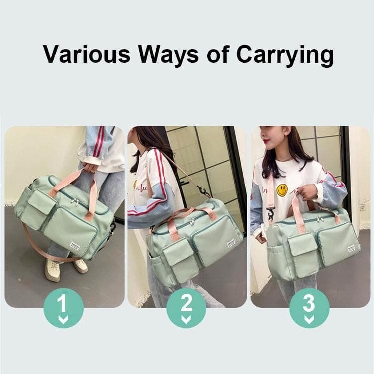Compact Waterproof Gym Bag for Travel - Size s - Fog Blue - V562-F1042082060DBT V562 F1042082060DBT 202503041320 07