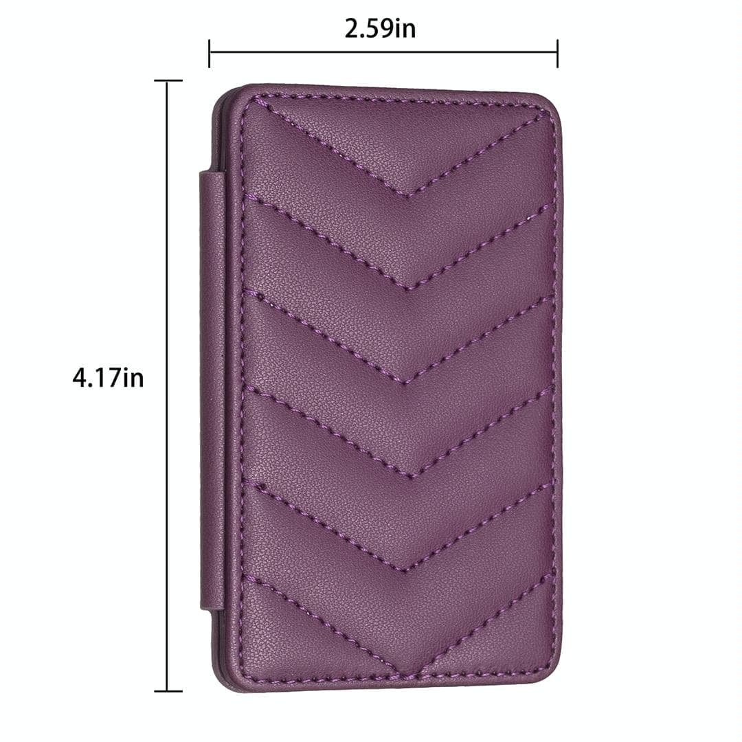 Wave Pattern Card Bag Back Sticker For Mobile Phones - Green - V562-F106239400ADE V562 F106239400ADE 202503281832 02
