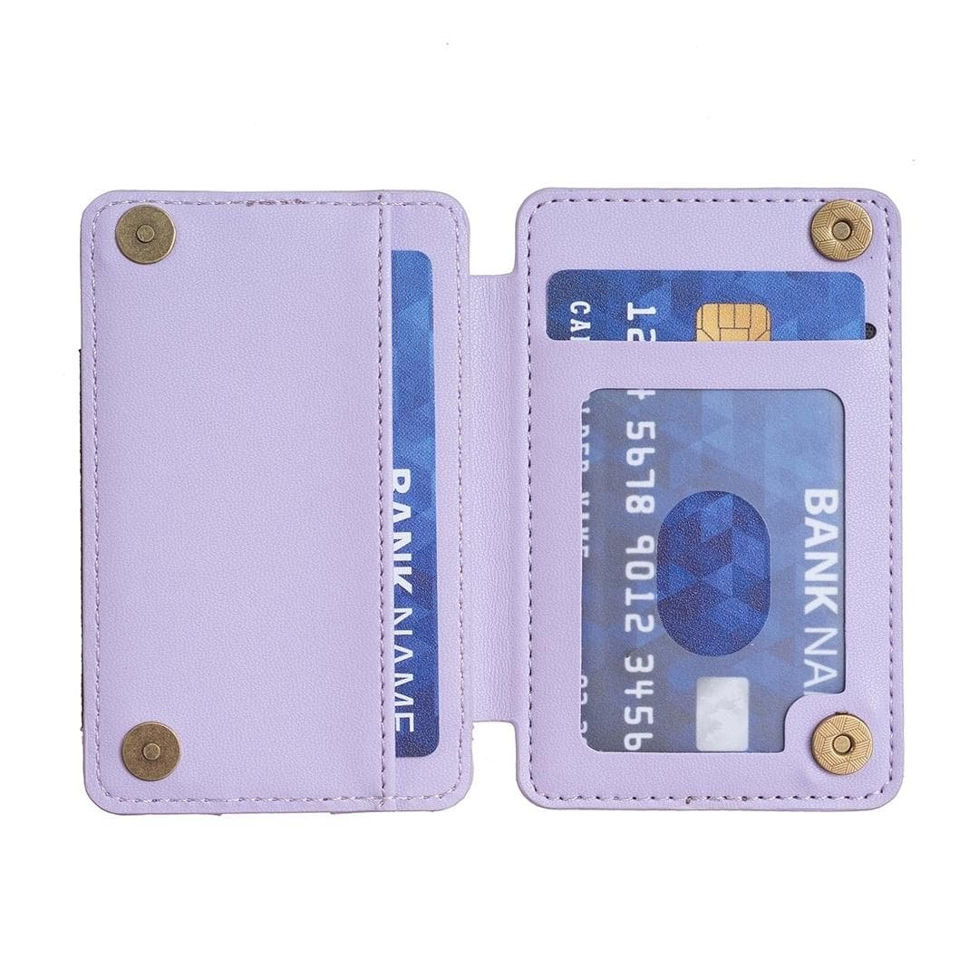 Wave Pattern Card Bag Back Sticker For Mobile Phones - Green - V562-F106239400ADE V562 F106239400ADE 202503281832 09