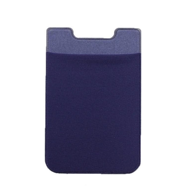 Lycra Phone Card Holder Stretch Back Sticker Wallet For Cards Bus Pass Bank Fits Most Phones - Deep Blue - V562-G1035535850DBT V562 G1035535850DBT 202503280246 05