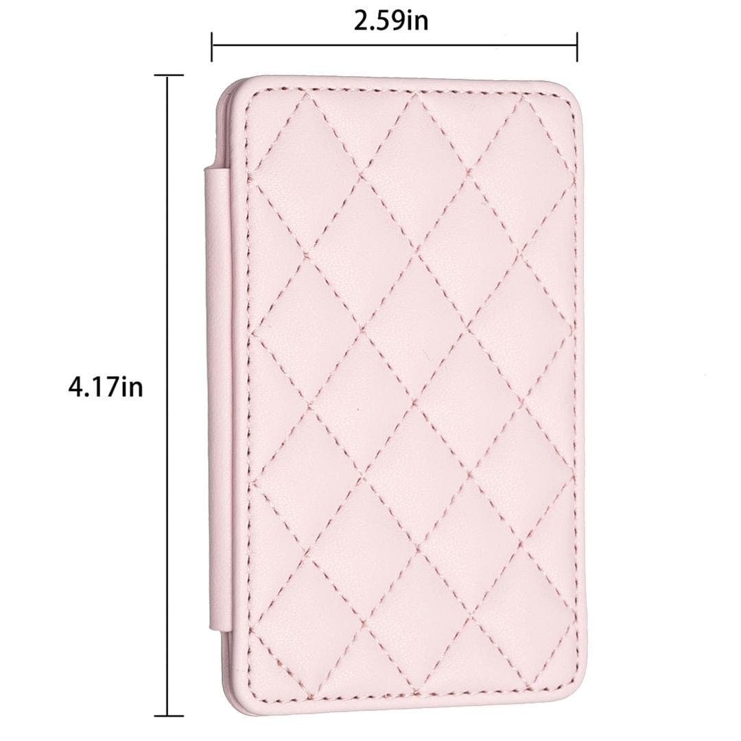Rhombus Pattern Card Bag Back Sticker For Mobile Phones - Purple - V562-G105239400ADE V562 G105239400ADE 202508290825 13