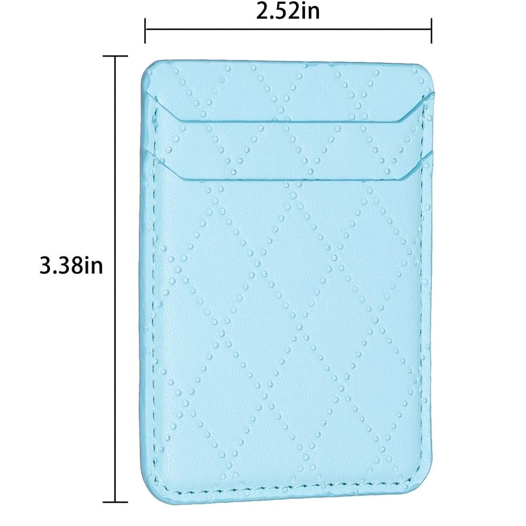 Diamond Lattice Card Bag Sticker For Mobile Phones - Purple - V562-G106439400ADE V562 G106439400ADE 202503281852 02