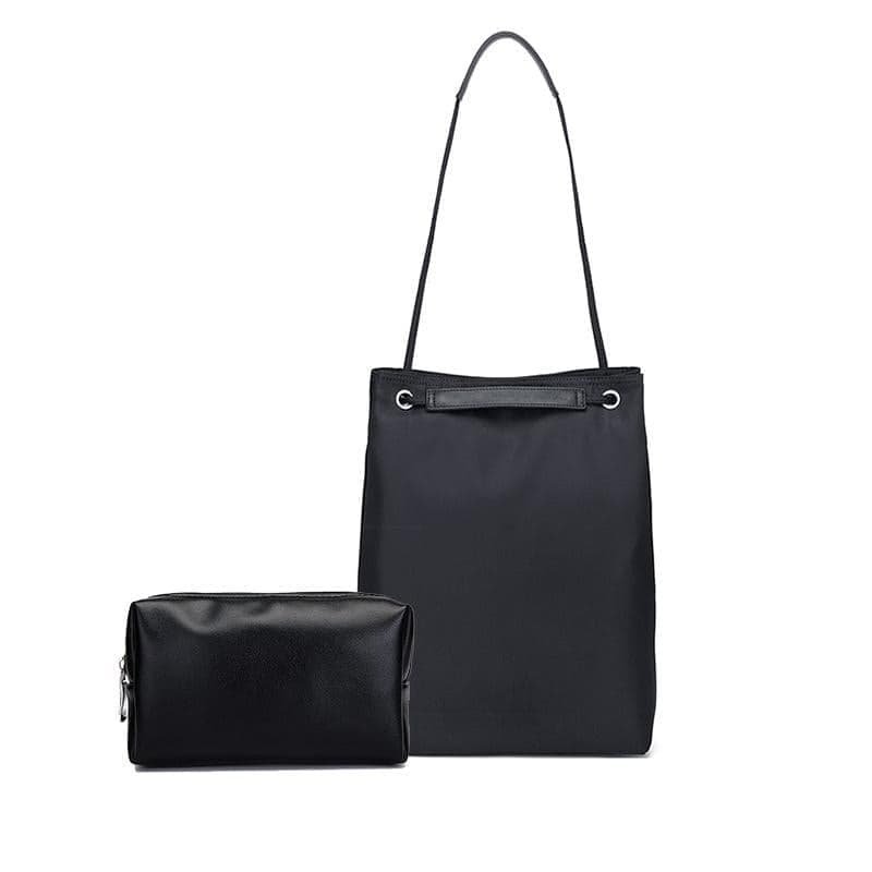 Medium Apple Macbook Shoulder / Messenger Bag - Handheld - Black+Black Mouse Pad - V562-G2046053060DBT V562 G2046053060DBT 202504251631 12
