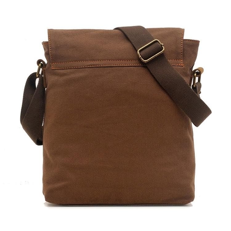 Retro Canvas Vertical Shoulder Messenger Bag Functional & Stylish - Khaki - V562-K0322BCC V562 K0322BCC 202508282321 03