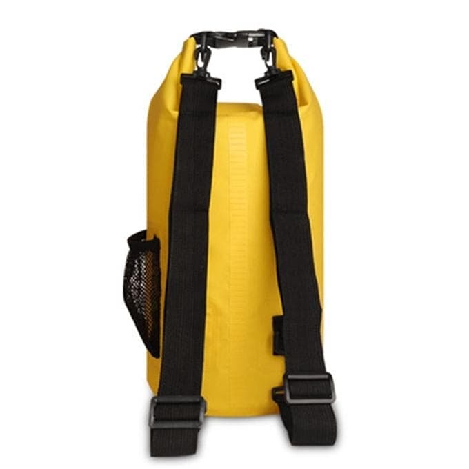 Waterproof Dual Shoulder Bag 20L Pvc Dry Sack For Outdoor Adventures - Yellow - V562-Y0685GO V562 Y0685GO 202504251737 03