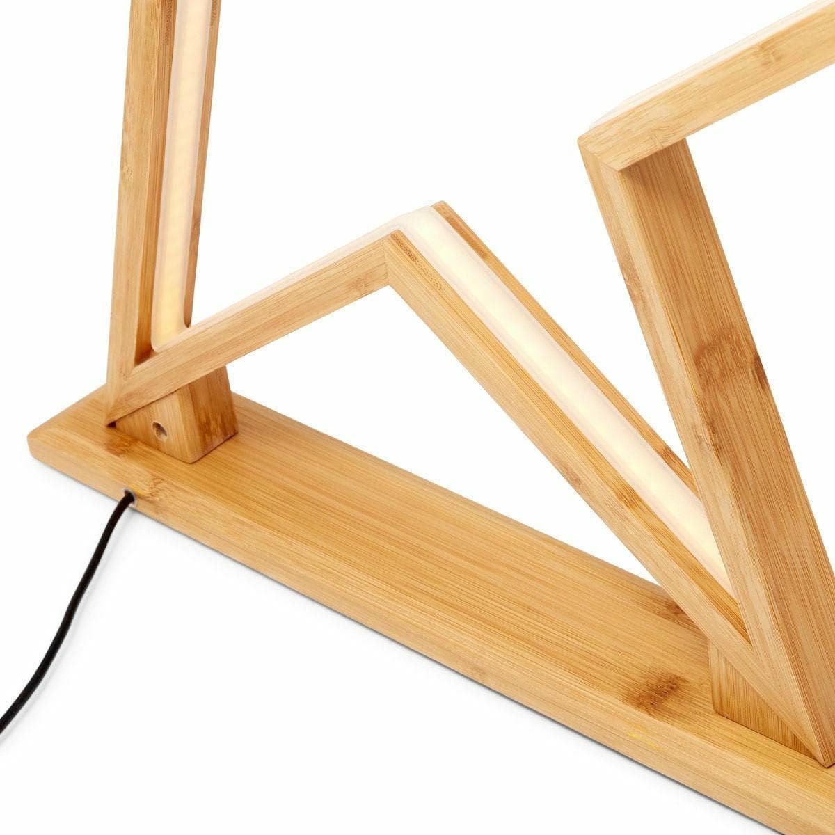 52cm Bamboo Star LED Table Desk Lamp Light Modern Designer - Natural - V563-75142 V563 75142 174465 02