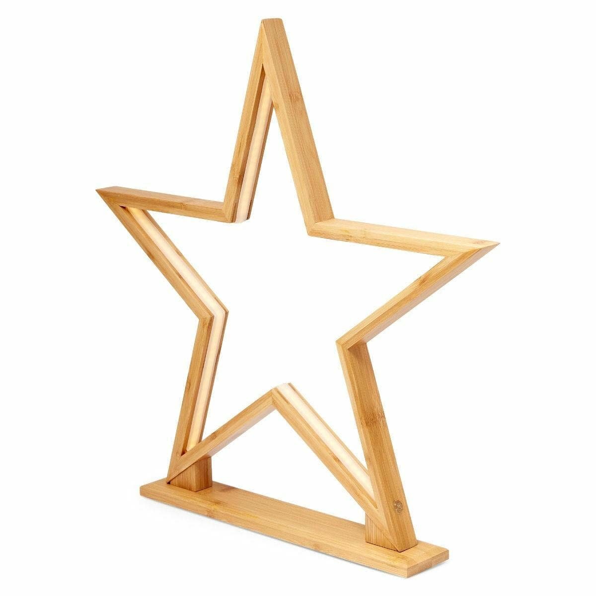 52cm Bamboo Star LED Table Desk Lamp Light Modern Designer - Natural - V563-75142 V563 75142 174465 05