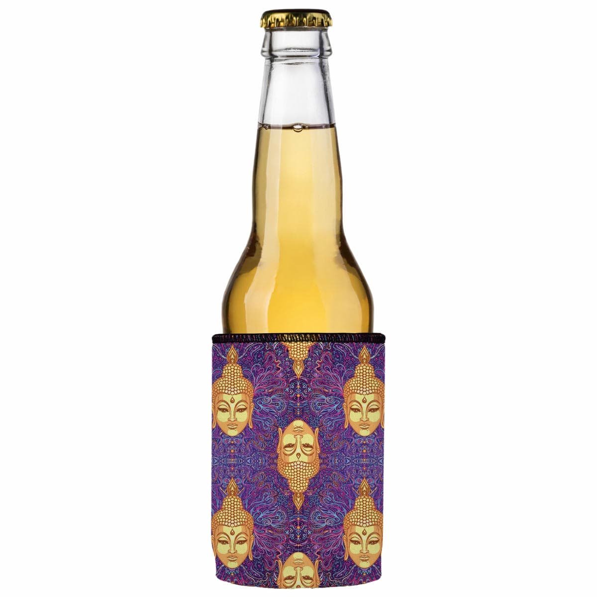 Gautama Buddha Stubby Cooler 2-Pack - Standard - V570-ST-2087-A-2 V570 ST 2087 A 2 202503260826 03