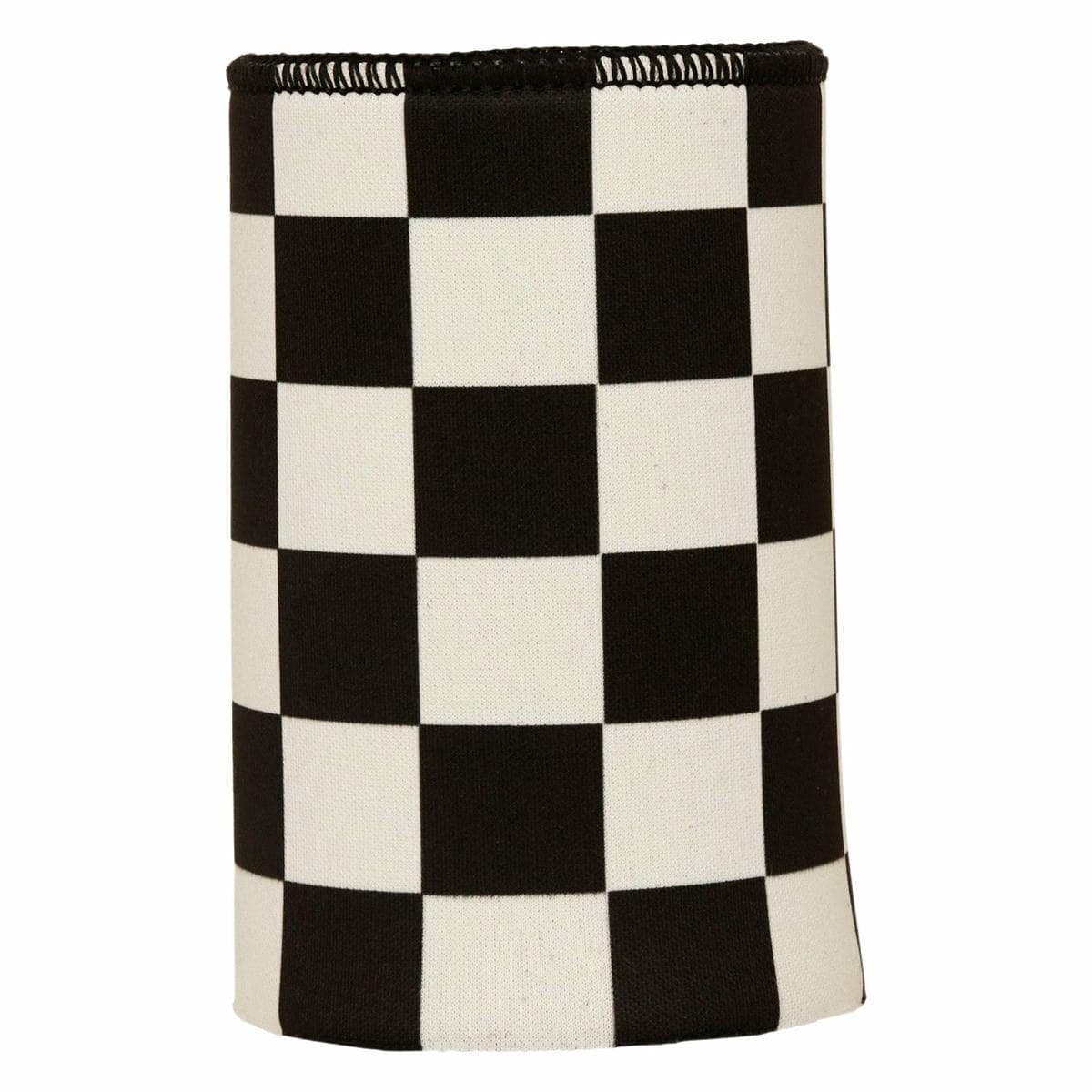 Large Checkerboard Stubby Cooler - Standard - V570-ST-2125-A V570 ST 2125 A 202503260846 02