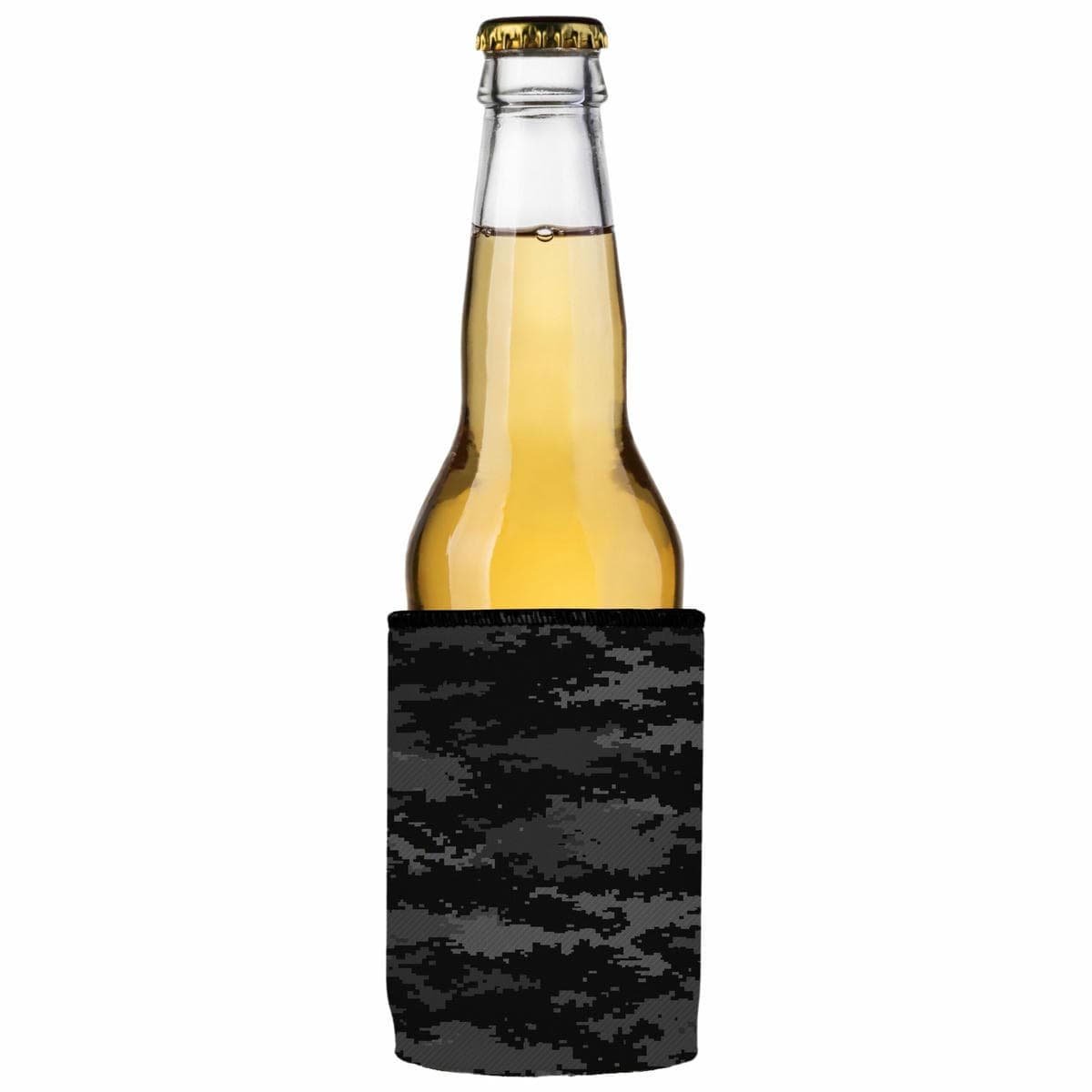 Digital Pixel Black Camo Stubby Cooler 2-Pack - Standard - V570-ST-2390-A-2 V570 ST 2390 A 2 202503260920 02