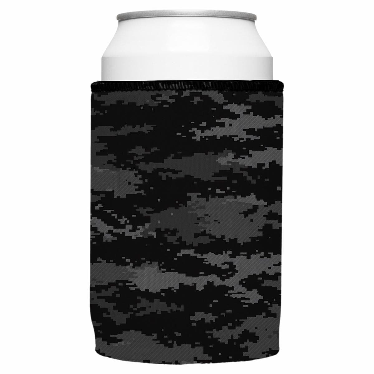 Digital Pixel Black Camo Stubby Cooler 2-Pack - Standard - V570-ST-2390-A-2 V570 ST 2390 A 2 202503260920 04