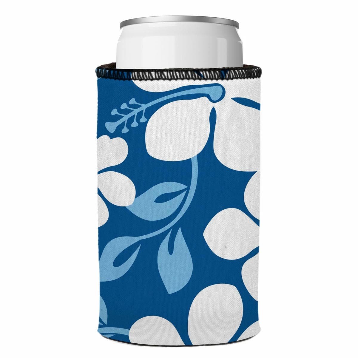 Hibiscus Flower Stubby Cooler - Standard - V570-ST-2423-A V570 ST 2423 A 202503260841 06