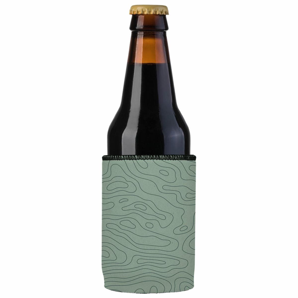 Topographic Map Stubby Cooler 2-Pack - Standard - V570-ST-2522-A-2 V570 ST 2522 A 2 202503260916 02