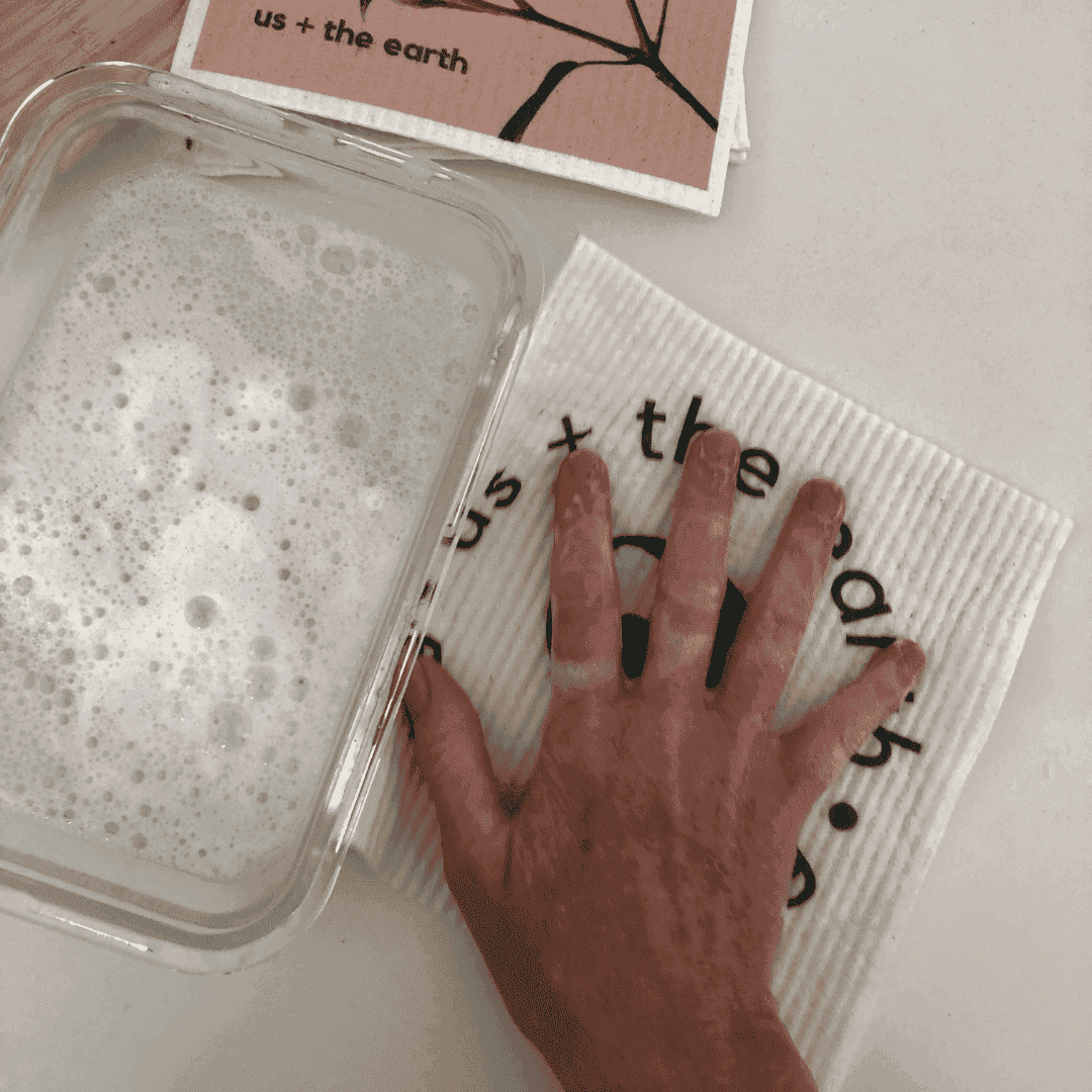 Single Swedish Eco Sponge - Washable & Biodegradable - V573-SGLSWE V573 SGLSWE 140218 01