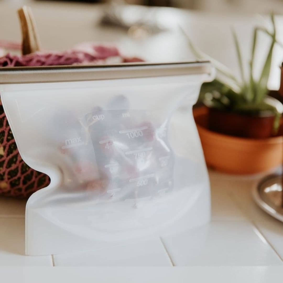Silicone Zip Lock Food Pouch Bundle - 4 Sizes - V573-ZIPALL4 V573 ZIPALL4 140234 05