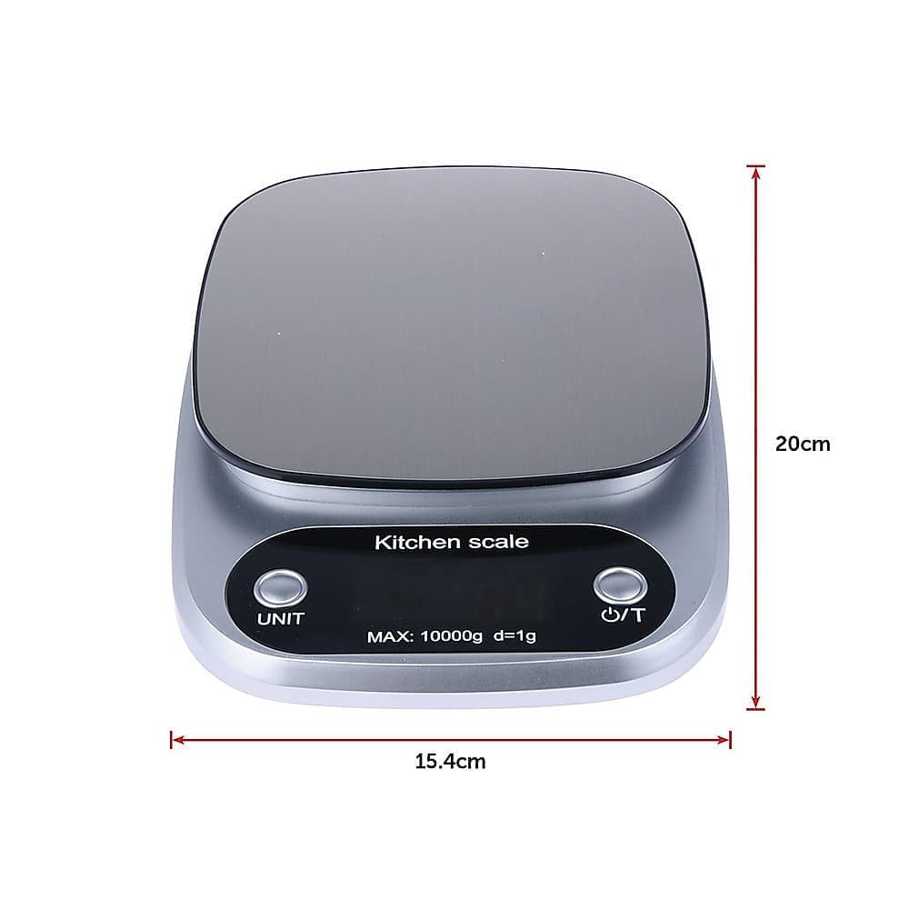 Digital Kitchen Scale LCD Electronic Postal Food Weight Scales 10kg/1g - V63-823801 Digital Kitchen Scale LCD Electronic Postal Food Weight Scales 10kg/1g - Image 11