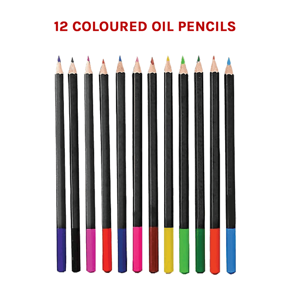 Art Sketch Pencils Oil Drawing Colouring Graphite Charcoal Pencil Set 72pcs/set - V63-831871 Art Sketch Pencils Oil Drawing Colouring Graphite Charcoal Pencil Set 72pcs/set - Image 8