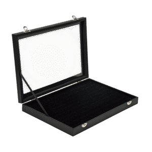 100 Earring Ring Holder Jewellery/Necklace Display Storage Gift Box Show Cases