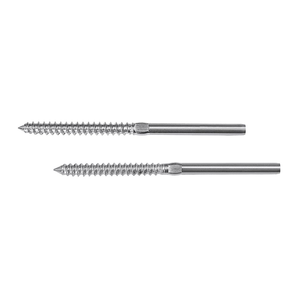 Stainless Steel DIY Rope Balustrade Kit 3.2mm Swage 2 x Lag Screw Term - 10 pack - V63-835531 Stainless Steel DIY Rope Balustrade Kit 3.2mm Swage 2 x Lag Screw Term - 10 pack - Image 7