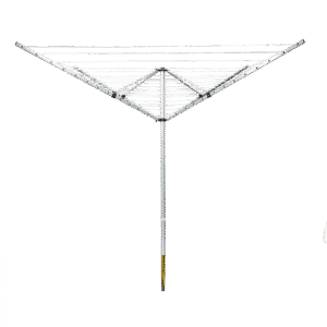 4 Arm Rotary Airer Outdoor Washing Line Clothes Dryer 50m Length