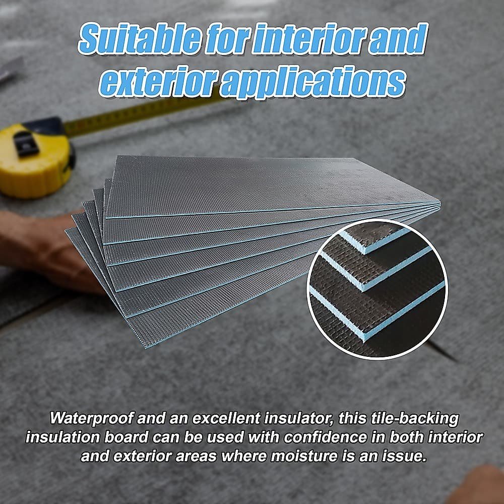 Tile Backer Insulation Board 6MM: 1200mm x 600mm - Box of 6 - V63-836521 Tile Backer Insulation Board 6MM: 1200mm x 600mm - Box of 6 - Image 4