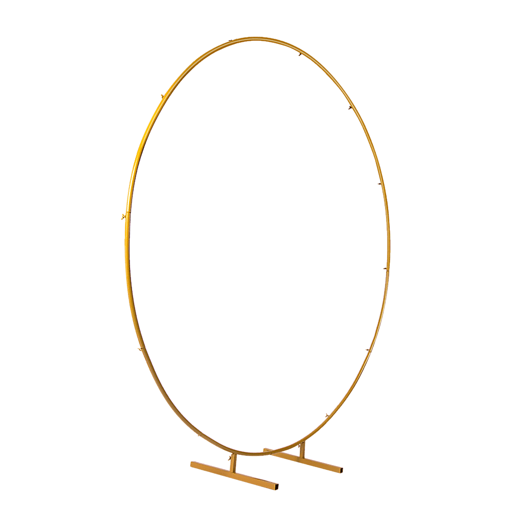 2M Wedding Hoop Round Circle Arch Backdrop Flower Display Stand Frame Background - V63-837031 2M Wedding Hoop Round Circle Arch Backdrop Flower Display Stand Frame Background
