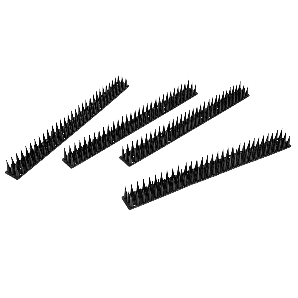 12pc Bird Spikes Human Cat Possum Mouse Pest Control Spiked Fence Wall Deterrent - V63-837291 12pc Bird Spikes Human Cat Possum Mouse Pest Control Spiked Fence Wall Deterrent