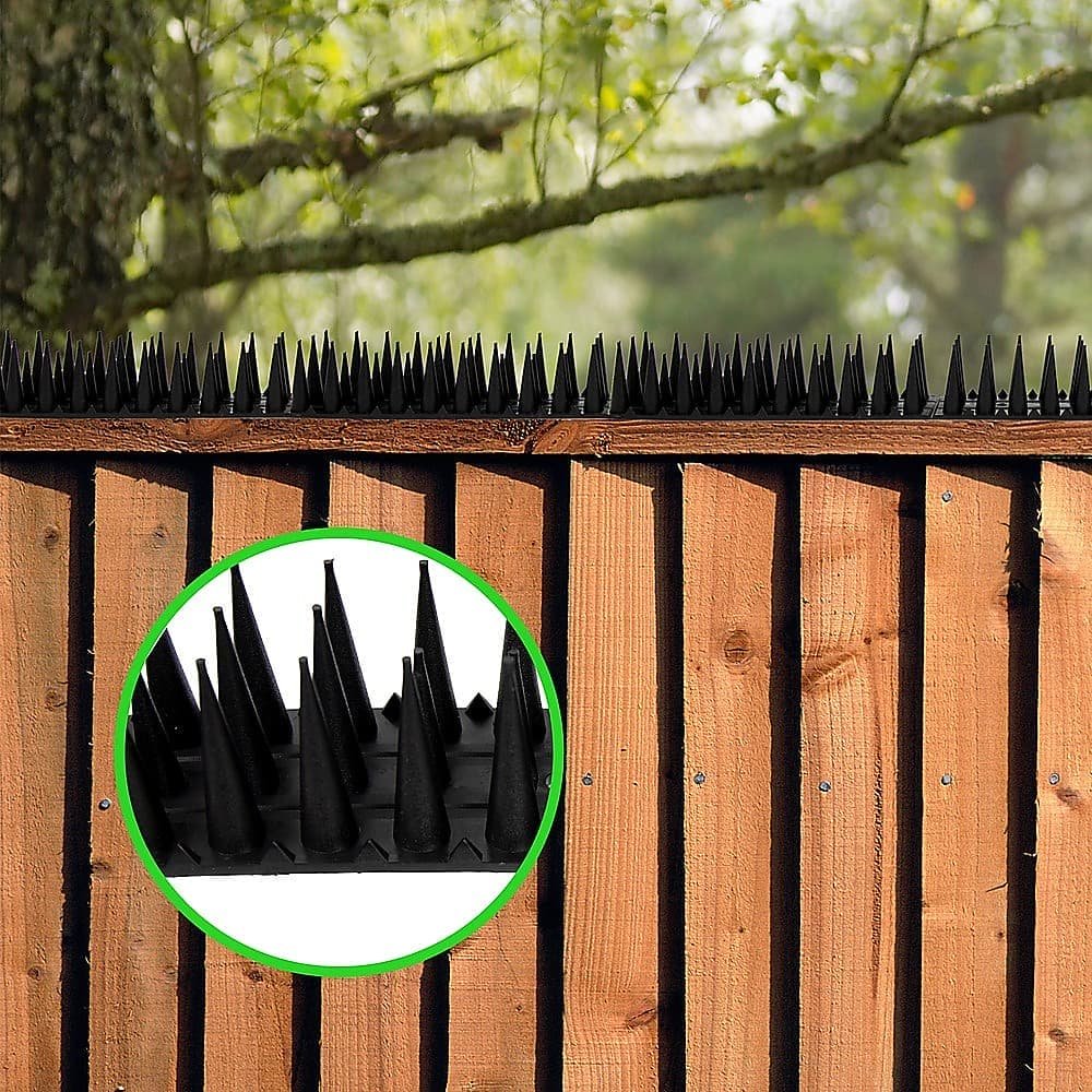 12pc Bird Spikes Human Cat Possum Mouse Pest Control Spiked Fence Wall Deterrent - V63-837291 12pc Bird Spikes Human Cat Possum Mouse Pest Control Spiked Fence Wall Deterrent - Image 7