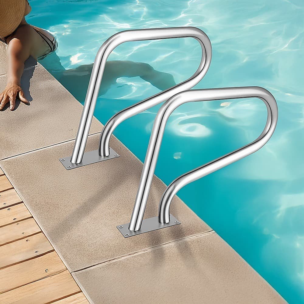 Swimming Pool Hand Rail Step Grab Rail 76.2x55.8cm with Drill Bit - V63-837321 Swimming Pool Hand Rail Step Grab Rail 76.2x55.8cm with Drill Bit - Image 7