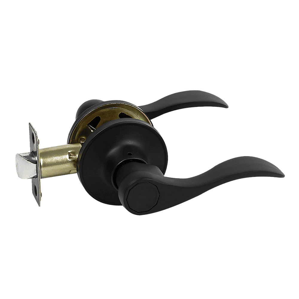 Door Handle Set Lever Passage Function Black - V63-837451 Door Handle Set Lever Passage Function Black - Image 5