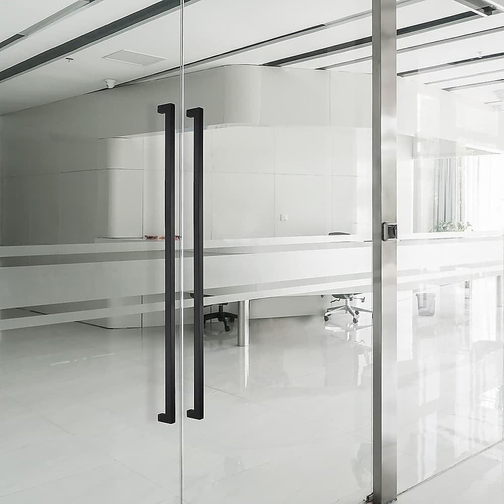 Entrance Door Pull Handle Matte Black 800mm - V63-837571 Entrance Door Pull Handle Matte Black 800mm - Image 2