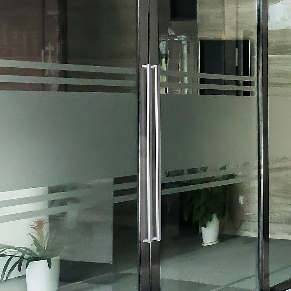 Entrance Door Pull Handle Brushed satin 1200mm - V63-837621 Entrance Door Pull Handle Brushed satin 1200mm - Image 2