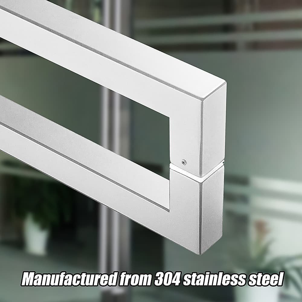 Entrance Door Pull Handle Brushed satin 1200mm - V63-837621 Entrance Door Pull Handle Brushed satin 1200mm - Image 9