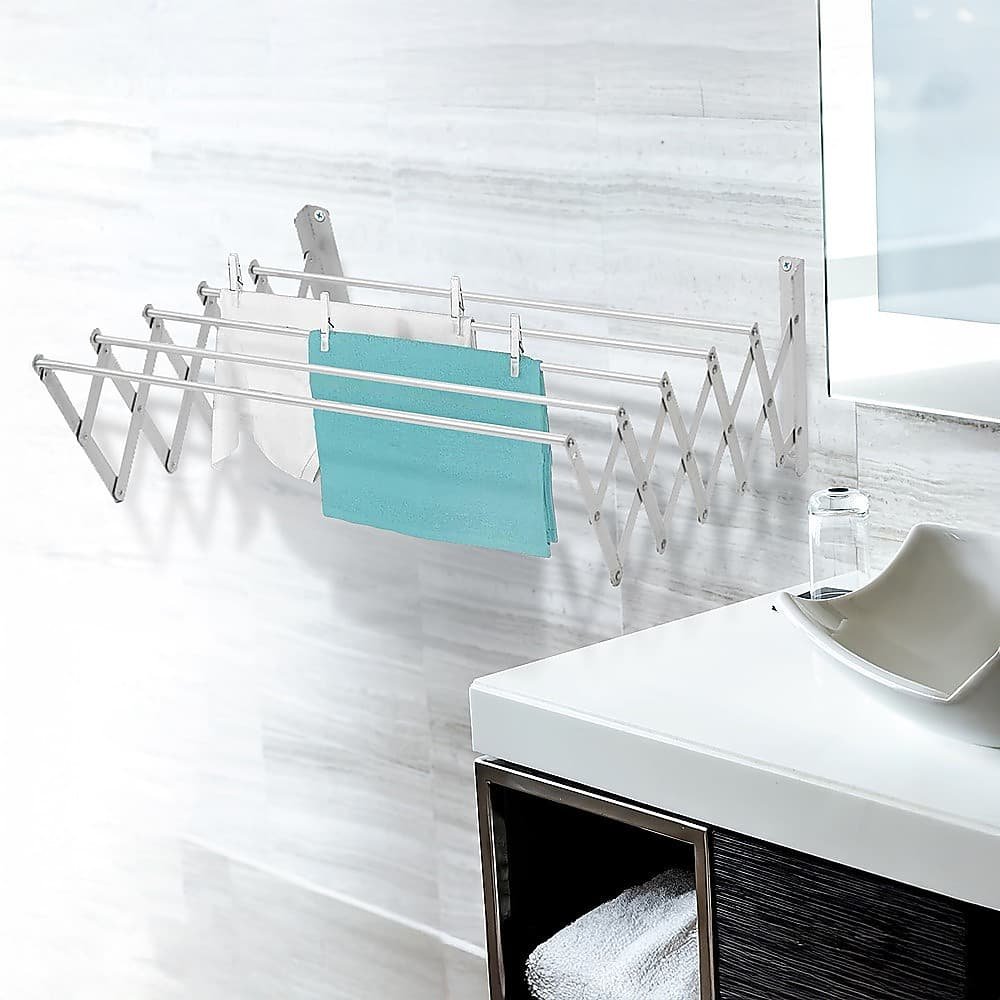 Pull Out Clothes Airer – Expanding Laundry Drying Line for Caravan, RV & Home - V63-837791 Pull Out Clothes Airer – Expanding Laundry Drying Line for Caravan, RV & Home - Image 2