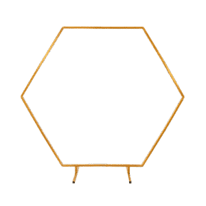 2M Wedding Hex Arch Backdrop Flower Display Stand Frame Background