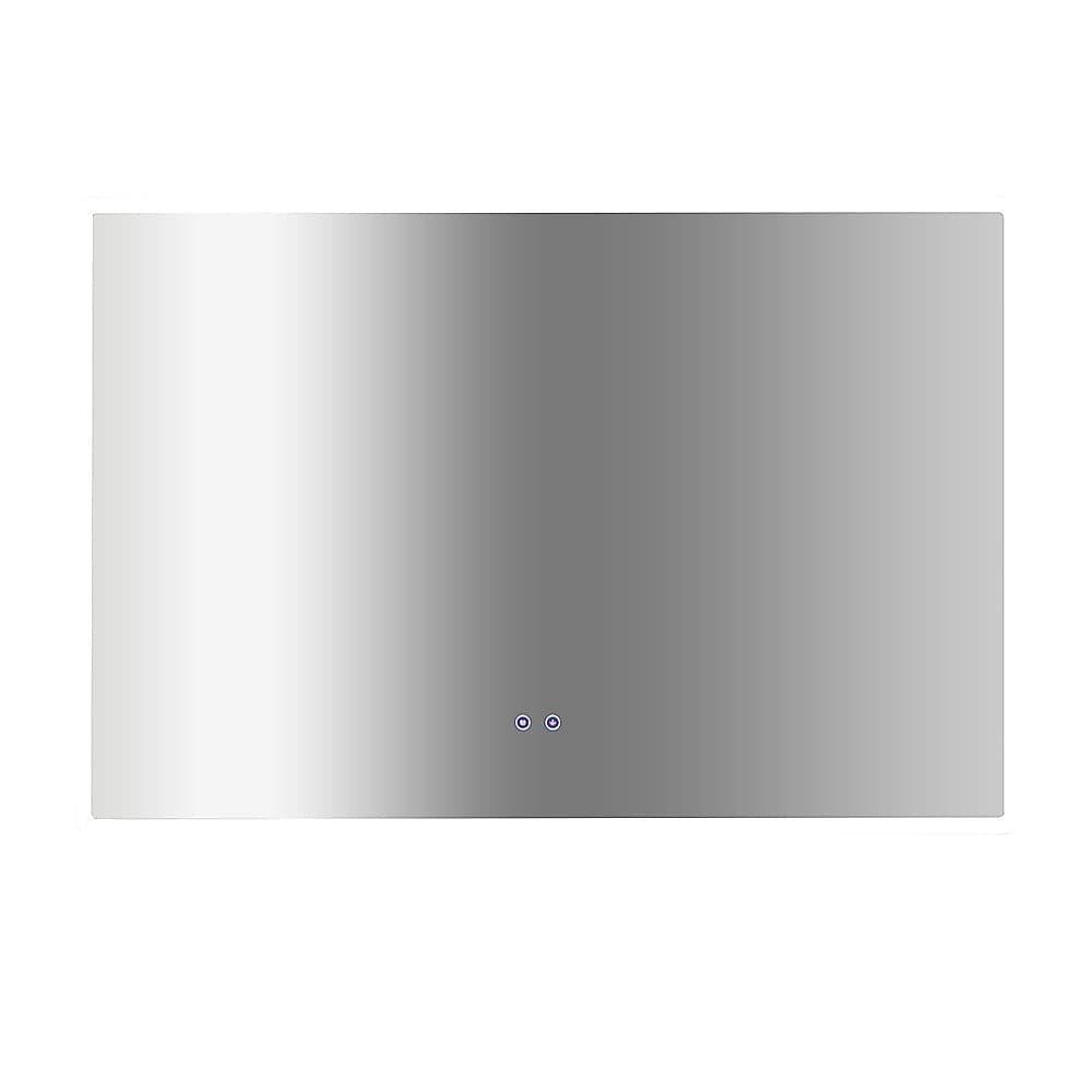 Rectangular Mirror LED Anti-Fog Illuminated Bathroom Living Room - 120x80cm - V63-840621 Rectangular Mirror LED Anti-Fog Illuminated Bathroom Living Room - 120x80cm