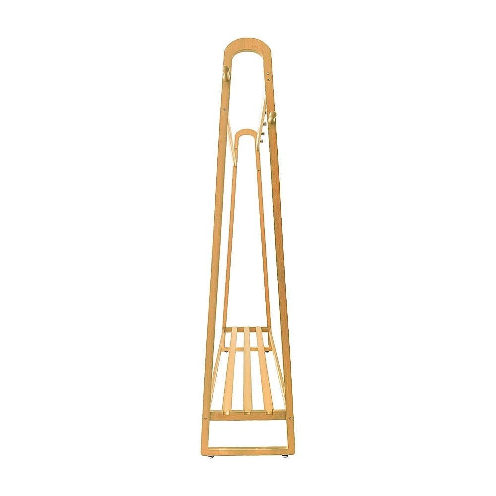 Wood 160x100cm Clothes Rack Slim Stylish Space Saving - V63-840831 V63 840831 219281 06