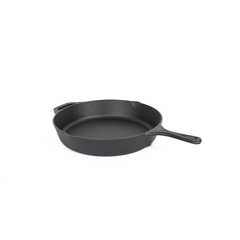 Non-stick Frying Pan Cast Iron Steak Skillet Round BBQ Grill Cookware 30cm - V63-841641 Non-stick Frying Pan Cast Iron Steak Skillet Round BBQ Grill Cookware 30cm - Image 5