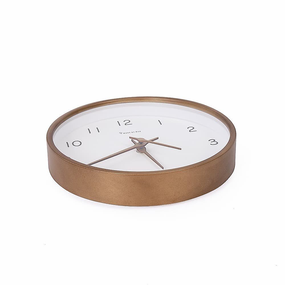 10" Clock Wooden Modern Wall Art - V63-842481 10" Clock Wooden Modern Wall Art - Image 5